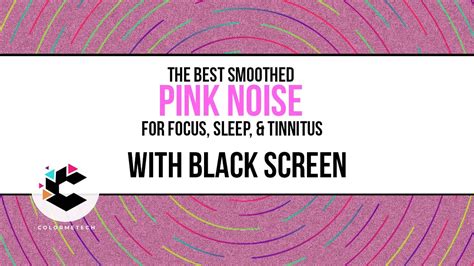 10 Hours Of Pink Noise For Focus And Sleep Tinnitus Deep
