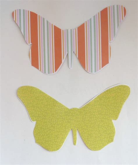 Add whimsical design and beauty to your handcrafted projects with the large vanessa butterfly die set by paper rose. Beach Cottage Studio: Large Paper Butterflies - Party ...