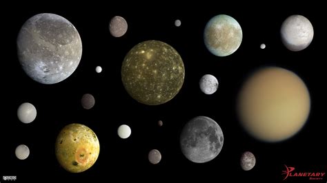 Largest Moons In The Solar System