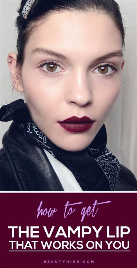 How To Get The Vampy Lip Shade That Works On Everyone Makeup Is Life