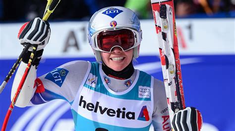 Coupe Du Monde St Moritz Victoire De Tina Weirather Sur Le Super G