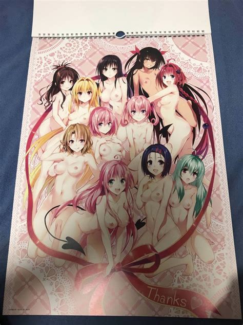 To Love Ru Darkness 2018 Erotic Calendar Stiflingly Sexy Sankaku Complex