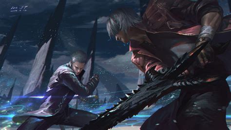 Dante Vergil Hd Devil May Cry 5 Wallpapers Hd Wallpapers Id 56975