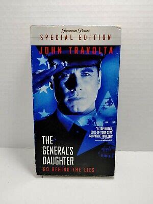 The Generals Daughter Vhs John Travolta James Woods Ebay