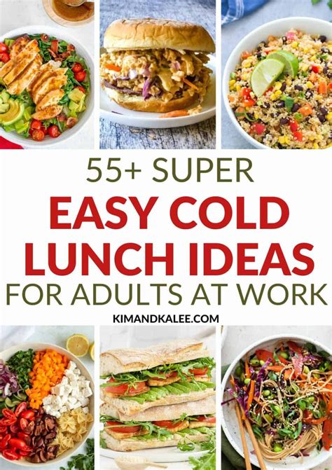 These Quick Cold Lunch Ideas Are Easy To Pack And Great For Adults At