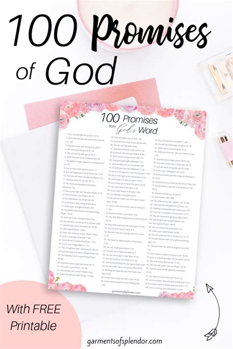 Praying Gods Promises With Power With Free Printable