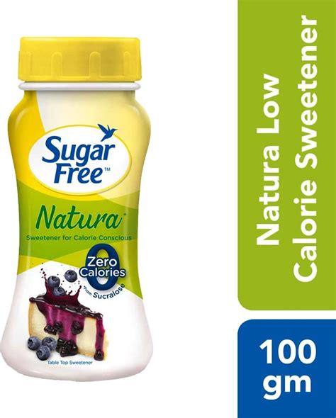 Buy Sugar Free Natura Sweetener For Calorie Conscious 100gm Jar