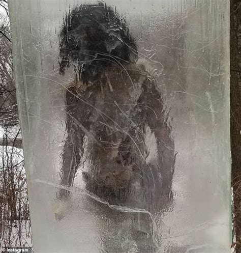 Caveman Encased In Ice Appeared In A Minneapolis Park With Others Still