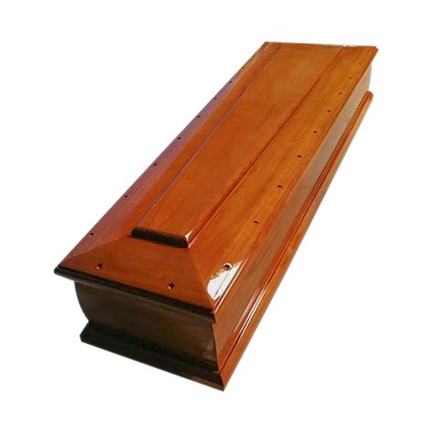 Lady Mary Italian Style Oak Wood Coffin Funeral Solid Wood Box China