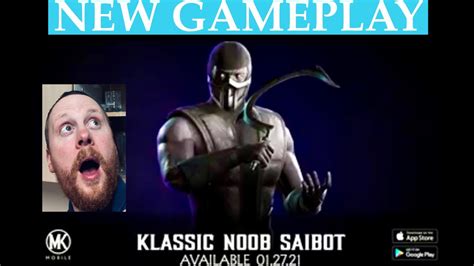 Amazing New Klassic Noob Saibot Gameplay Mortal Kombat Mobile Youtube