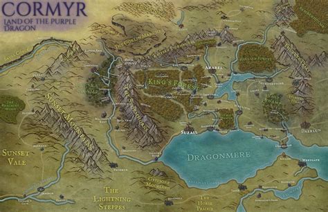 Cormyr Map