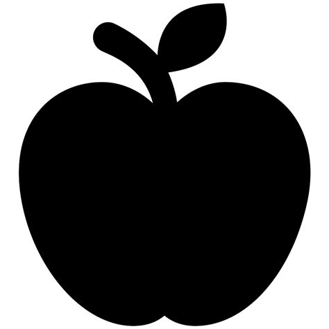 Apple Fruit Svg Png Icon Free Download (#59047) - OnlineWebFonts.COM