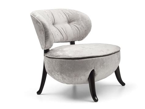 Tufted Velvet Easy Chair Oleandra By Bodema Design Giuseppe Manzoni