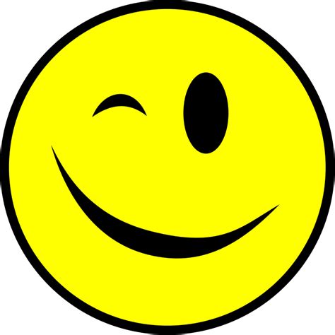 Filewinking Smiley Yellow Simplesvg Wikimedia Commons