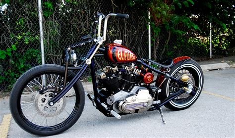 Customs built in the 'bobber' or hardtail style. What would be a good bike to make a bobber