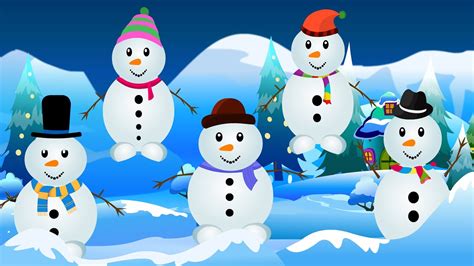 It was a magical day. Five little Snowmen | Snowman - YouTube
