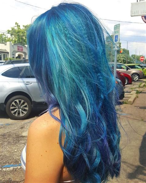 Mermaid Hair Blue Hair Neon Hair Neon Hair Hair Mermaid Hair
