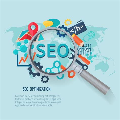 Seo Marketing Flat 461845 Vector Art at Vecteezy
