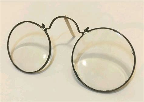 18th century specs round glass eyeglasses lenses eyewear glasses eye glasses
