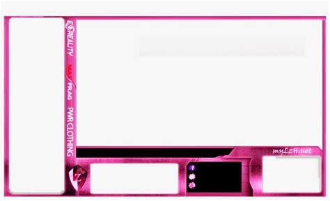 Blue Facecam Border Template Bing Images Free Pink Twitch Overlay Png
