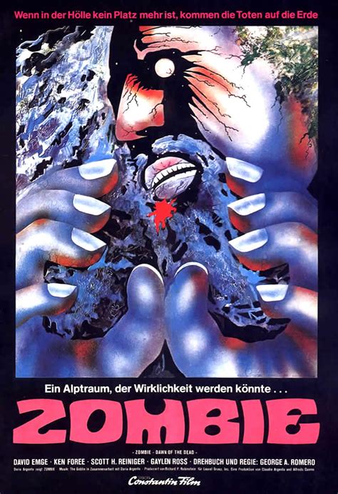 Dawn Of The Dead German B Movie Posters