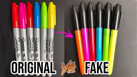 In order to make sure that the product is original, go to the company's website, and look for the name there. TESTANDO ORIGINAL VS FAKE - UM REAL OU SHARPIE ? - YouTube