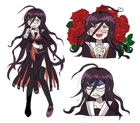 Furukawa Yomawari Fukawa Toko Genocider Shou Danganronpa Trigger Happy Havoc Danganronpa