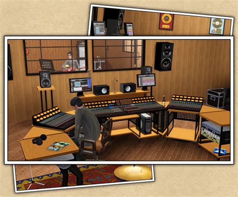 Around The Sims 3 Custom Content Downloads Objects Recording Studio