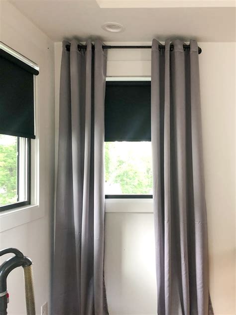 How I Install Perfectly Even Curtain Rods Every Time Without A Level
