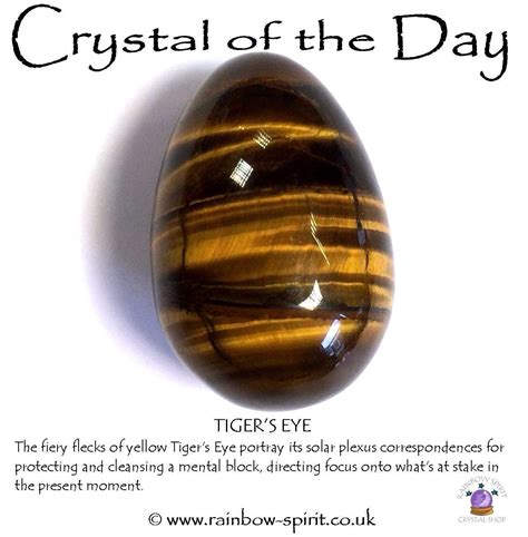 Tigers Eye A Protective Crystal Of The Leo Star Sign One Of My