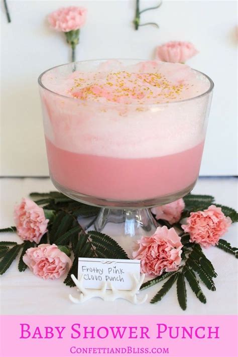 Maybe you would like to learn more about one of these? PRETTY IN PINK: FABULOUS FROTHY BABY SHOWER PUNCH | Baby ...