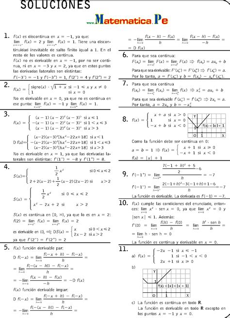Tasas De Variaci N Y Derivadas Ejercicios Resueltos Matematicas