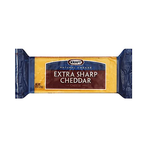 Kraft Extra Sharp Natural Cheddar Cheese Block Cheddar Superlo Foods