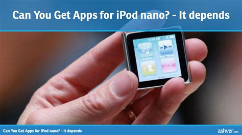 Step 1 :download and install ios data transfer on your pc, and then open it. Can You Get Apps for iPod nano? - It Depends - YouTube