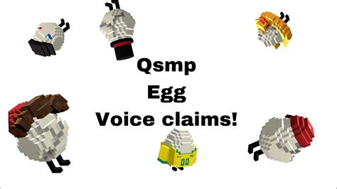 My Favorite Qsmp Eggsvoice Claims Youtube