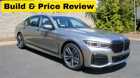 2021 Bmw 750i Xdrive Sedan Wm Sport Package Build And Price Review