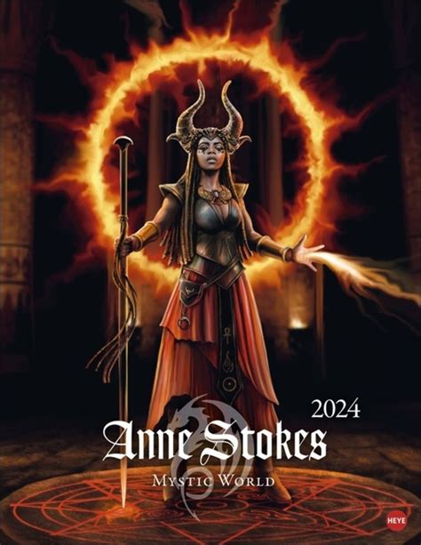 Anne Stokes Mystic World Posterkalender 2024 Athesia