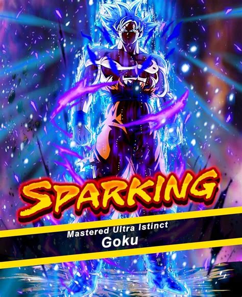 Goku Mastered Ultra Instinct Art Card Rdragonballlegends