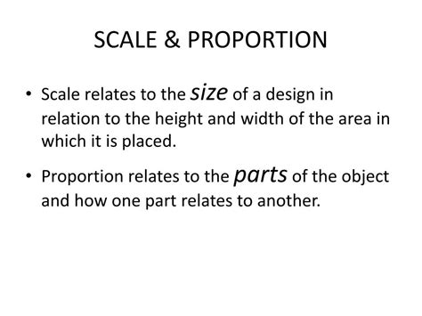 Ppt Scale And Proportion Powerpoint Presentation Free Download Id