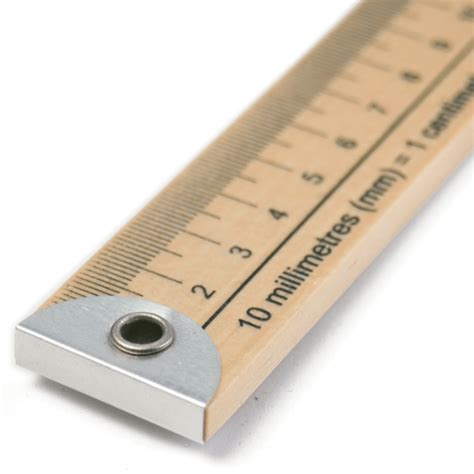 wooden metre ruler stick imperial metric sew easy
