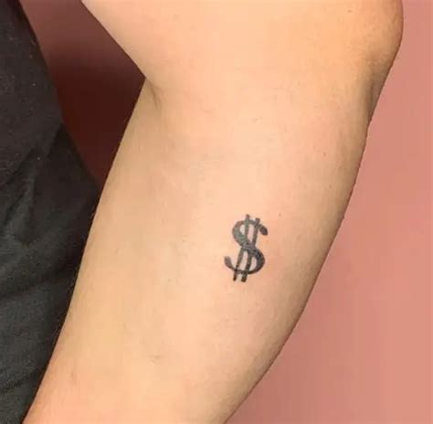 24 Amazing Dollar Sign Tattoo Ideas That Will Cheer You Tattoo Twist