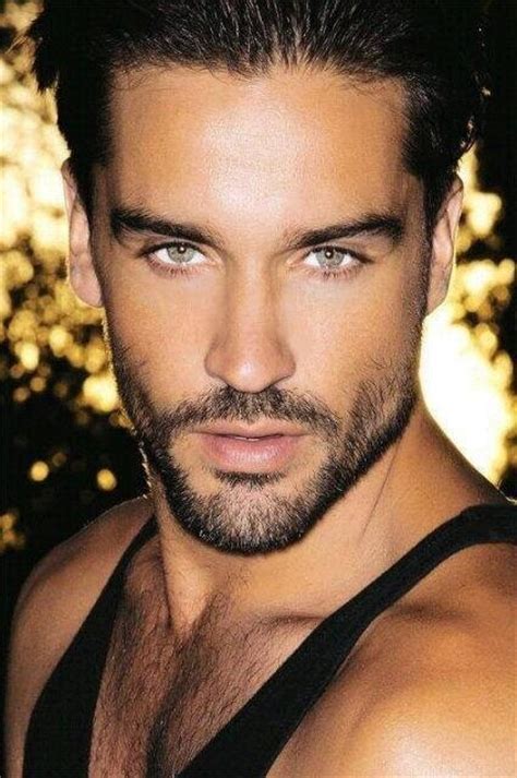 Sexy Hunky Male Model With Beautiful Green Eyes And Sexy
