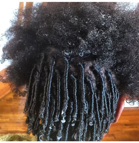 More black women are embracing their natural hair. Starter locs, comb coils | Coiling natural hair, Natural ...
