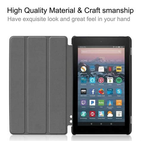 Amazon Kindle Fire 10 Protective Case Leather Magnetic Stand Flip Case