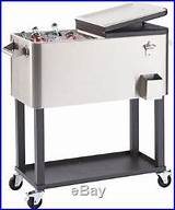 Stainless Steel Ice Chest On Wheels Pictures