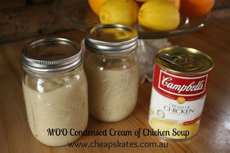 Keyword cream condensed soup substitute, homemade cream condensed soup. Condensed Cream of Chicken Soup - THE CHEAPSKATES CLUB