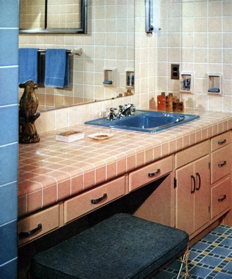 36 Vintage 1950s Bathroom Tile Design Ideas Click Americana