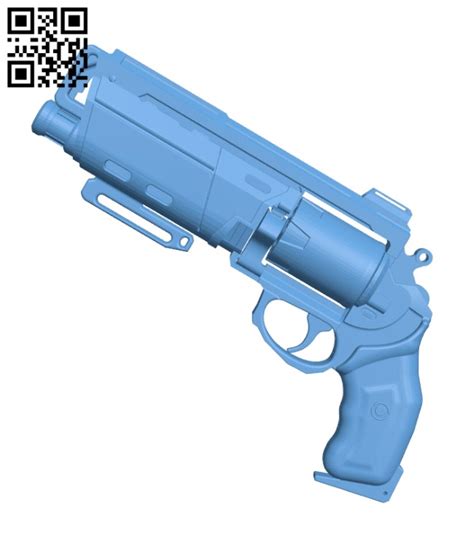 duke mk 44 hand cannon from destiny h000759 file stl free download 3d model for cnc and 3d
