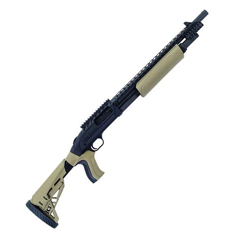 Mossberg Retrograde Matte Blued Gauge In Pump Action Shotgun