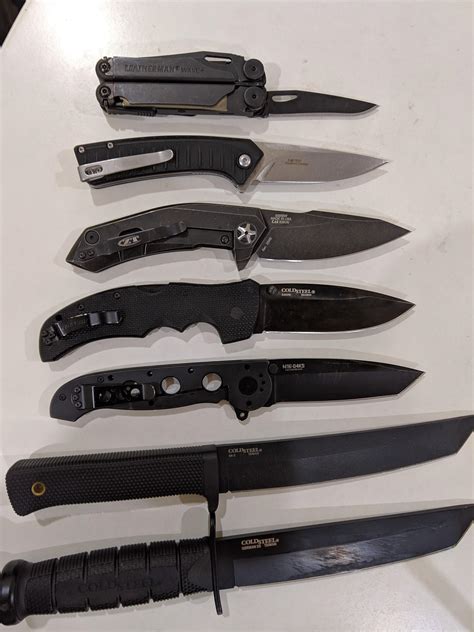 I gonna show all knives in arsenal. Current knife arsenal. : knives